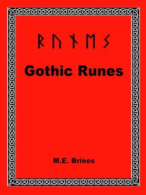 cover image of Gothic Runes